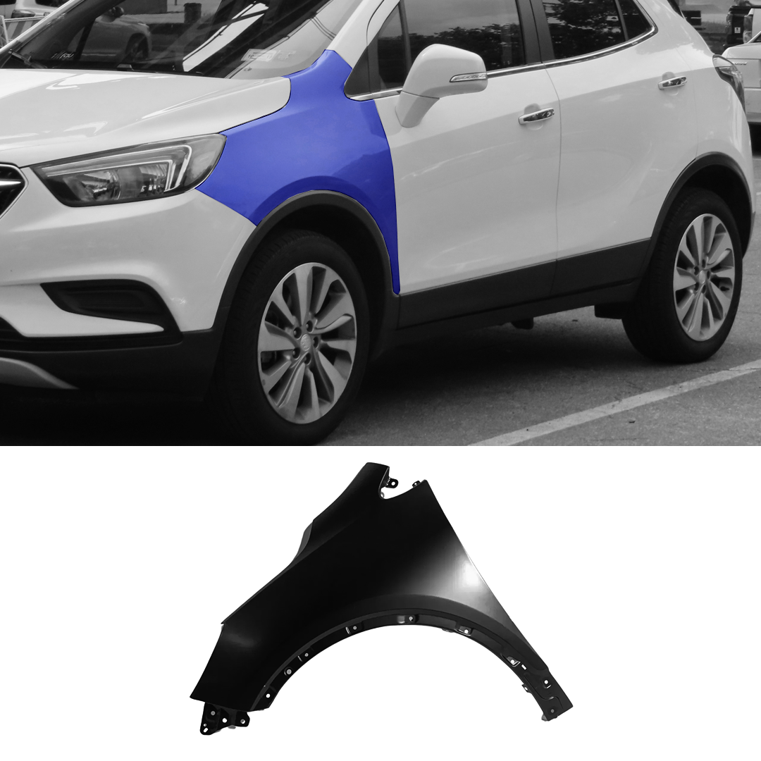 2017–2022 Buick Encore / OEM Style Steel Left Front Fender