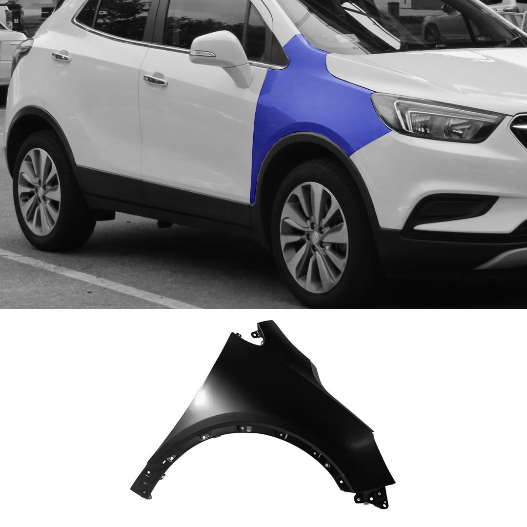 2017–2022 Buick Encore / OEM Style Steel Right Front Fender