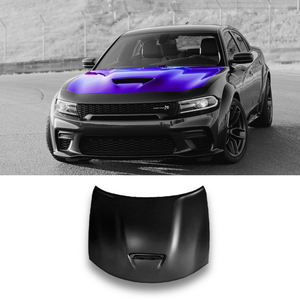 2015 - 2023 Dodge Charger / SRT style Aluminum hood with vented bezel