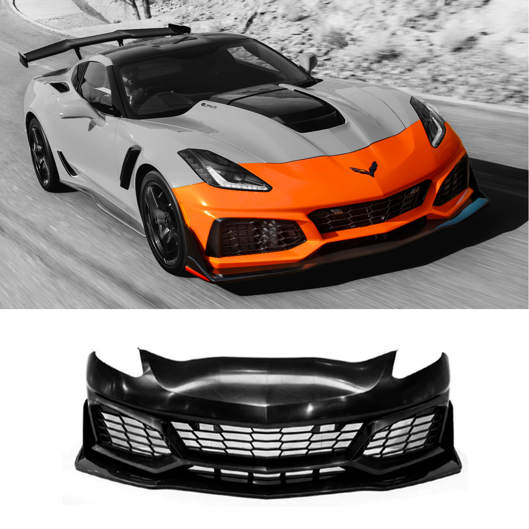 Parachoques delantero estilo Chevrolet Corvette/ZR1 2014-2019