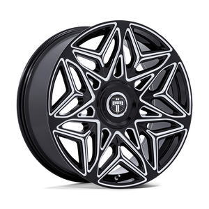 2011-2023 Chrysler 300 S274 24X10 5X115/120 G-BLK-MILL 15MM