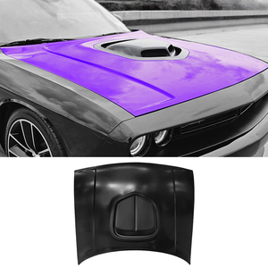2008 - 2023 Dodge Challenger / Shaker Style Aluminum Hood