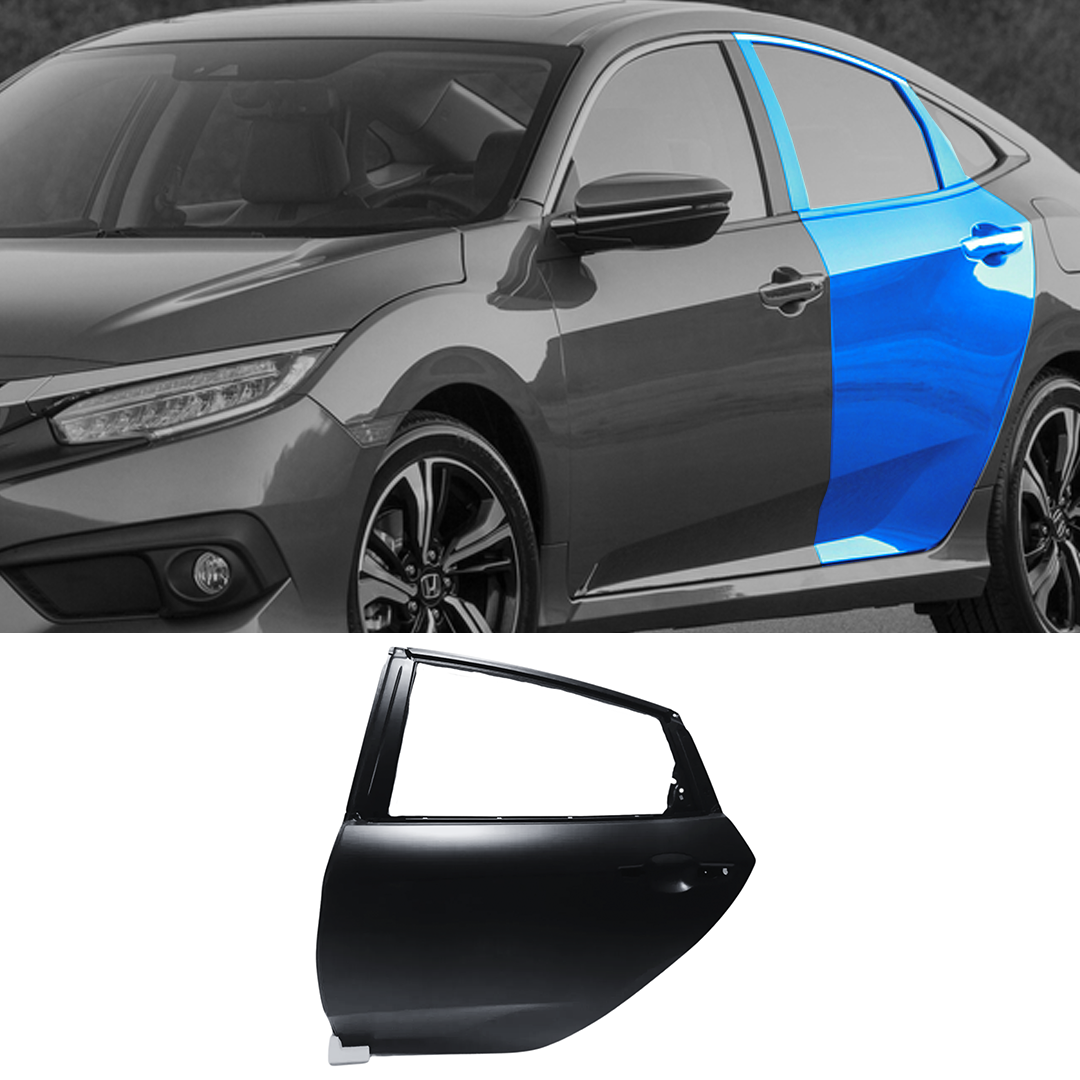 2016–2020 Honda Civic / OEM Style Steel Left Rear Door