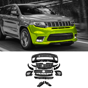 2018-2021 Jeep Grand Cherokee / SRT Style Front Bumper Assembly