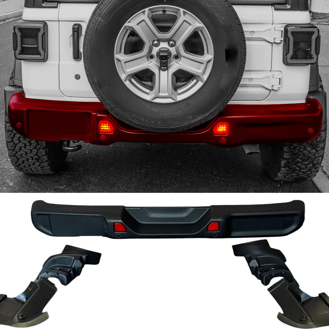 2018-2024 Jeep Wrangler JL / Rubicon Style Rear Bumper