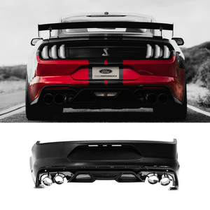 2015-2023 Ford Mustang / GT500 Style Rear Bumper and Diffuser