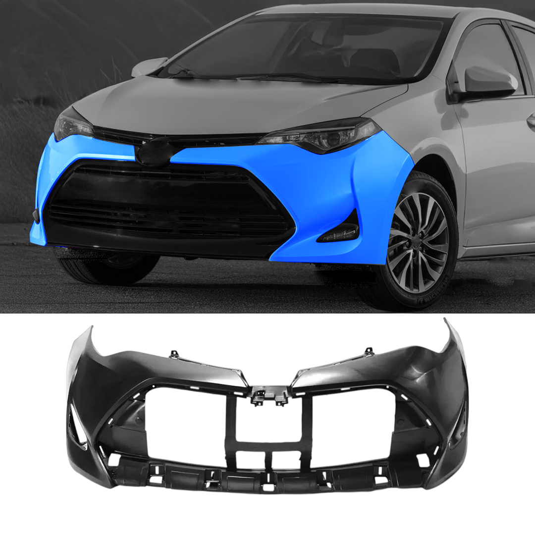 2017-2019 Toyota Corolla / LE OEM Style Front Bumper