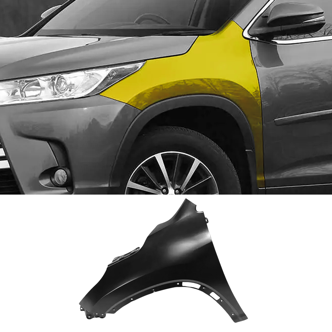 2014–2019 Toyota Highlander / OEM Style Steel Left Front Fender