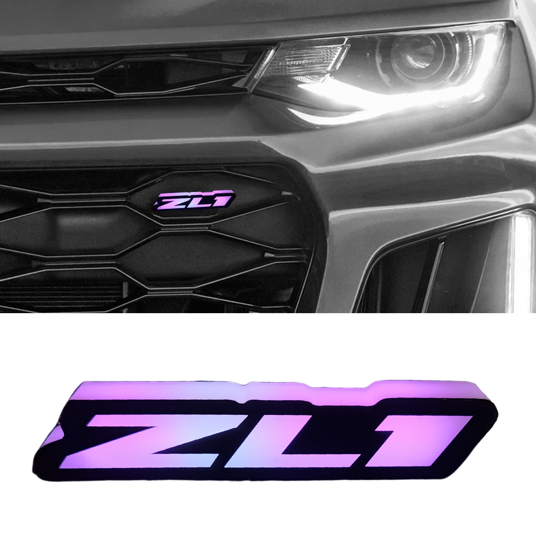Chevrolet ZL1 Emblem Logo RGBW Flow Series LED Badge Chevrolet ZL1 Emblem Logo RGBW Flow Series LED Badge