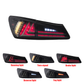 2006-2012 Lexus IS250 IS350 / LED Taillights with Amber Turn Signal