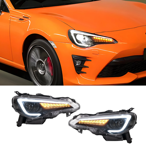 Pair 2012-2020 Toyota 86/GT86, Subaru BRZ, Scion FRS / Headlights with LED DRL