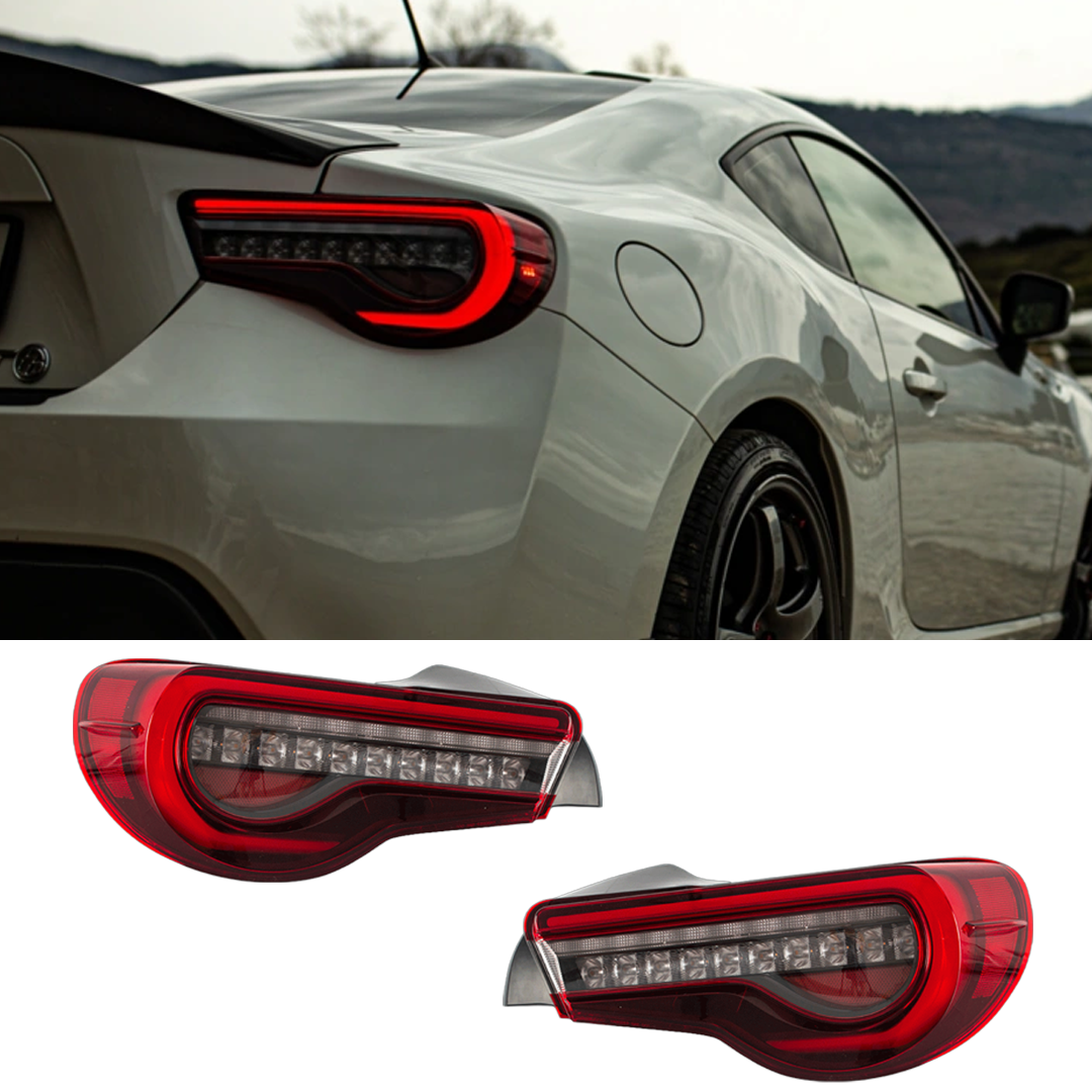 2012-2020 Toyota 86/GT86, Subaru BRZ, Scion FRS / LED Taillights with Sequential Turn Signals
