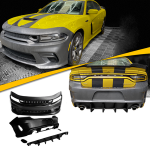 2015-2023 Dodge Charger 21+SRT Style Front and Rear Bumper Body Kit