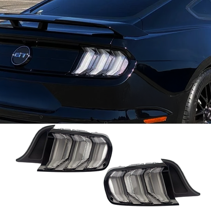 2015-2023 Ford Mustang / LED Taillights with Red Turn Signals