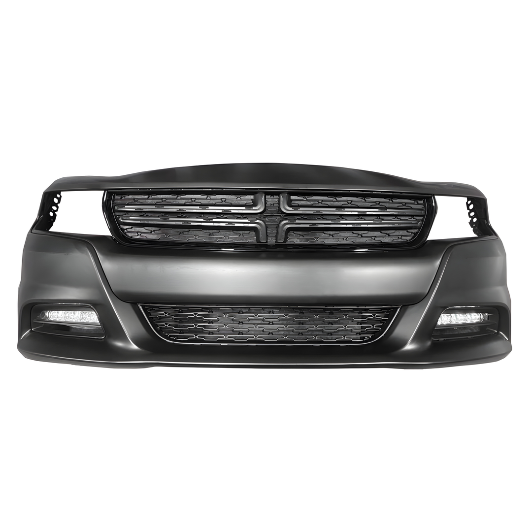 2015-2023 Dodge Charger / SXT Style Front Bumper with Fog Lights 2015-2023 Dodge Charger / SXT Style Front Bumper with Fog Lights