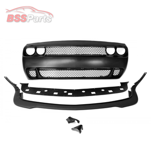 2008-2014 Dodge Challenger / Hellcat Style Front Bumper