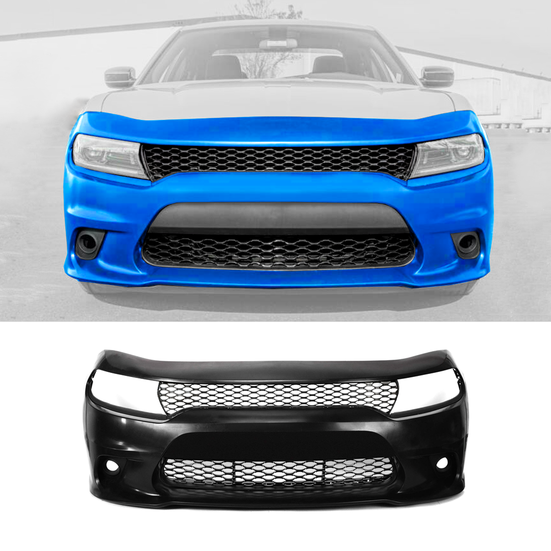 Parachoques delantero estilo Hellcat para Dodge Charger/SRT 2015-2023