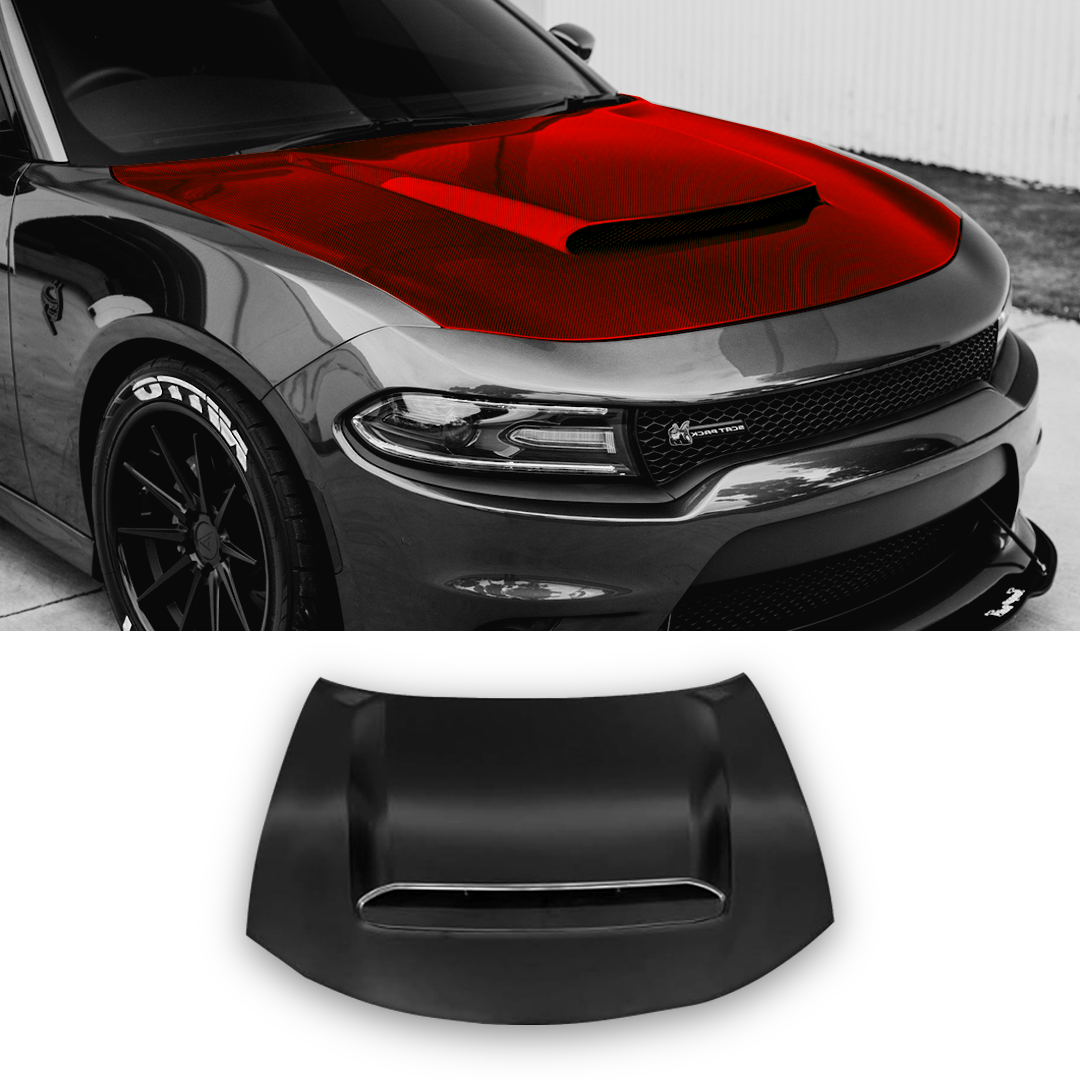 2015-2023 Dodge Charger / Demon Style Aluminum Hood