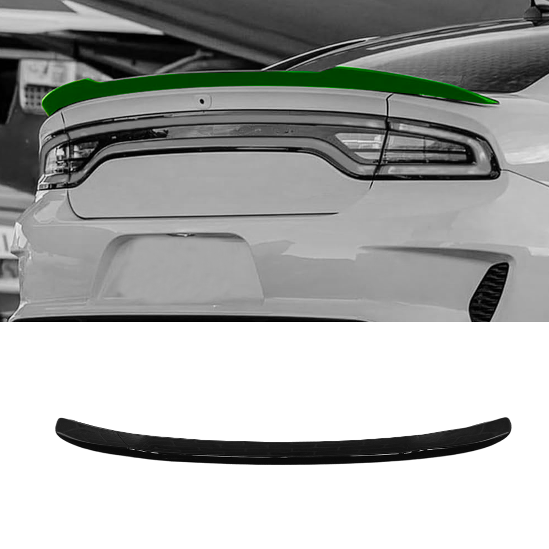 2015-2023 Dodge Charger / Rock Style Spoiler Gloss Black for SRT