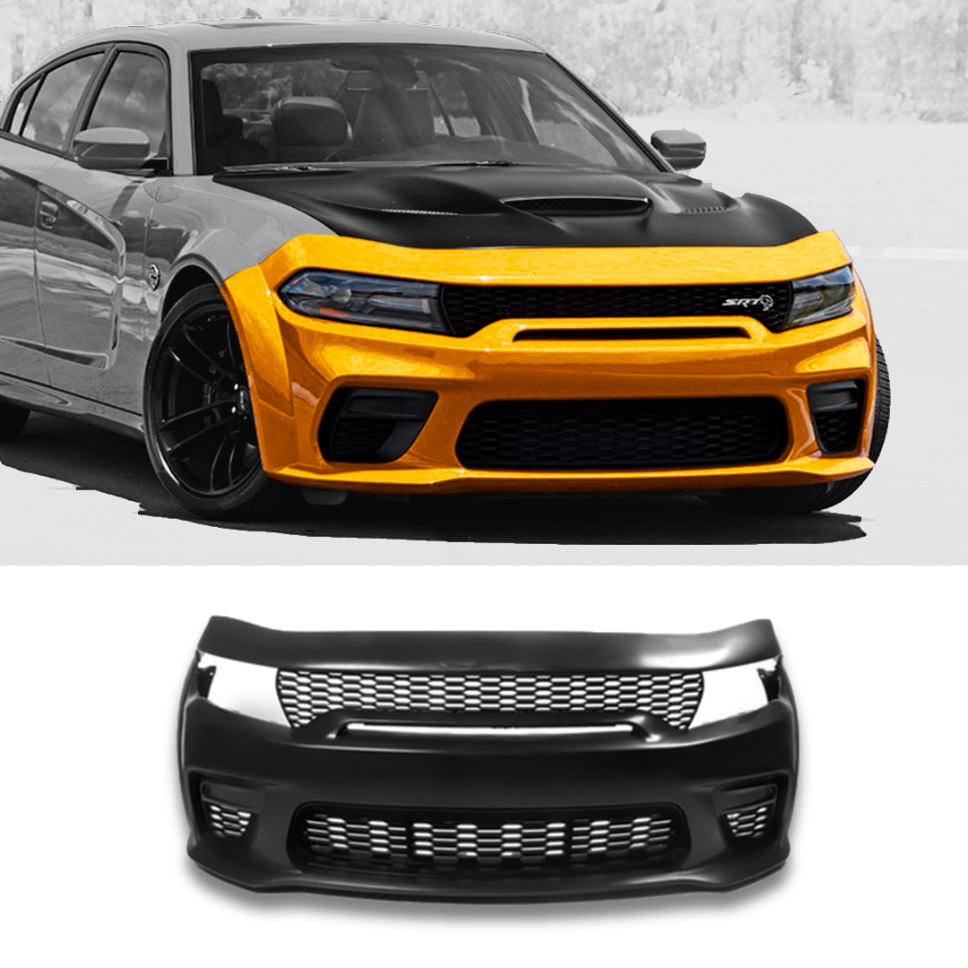 2015-2023 Dodge Charger / Widebody Front Bumper SRT Hellcat Style