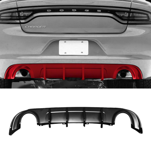 2015-2023 Dodge Charger / GT Style Rear Diffuser For Standard Bumper