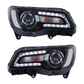 Fits 2011-2023 Chrysler 300 / Halogen Headlights with LED DRL
