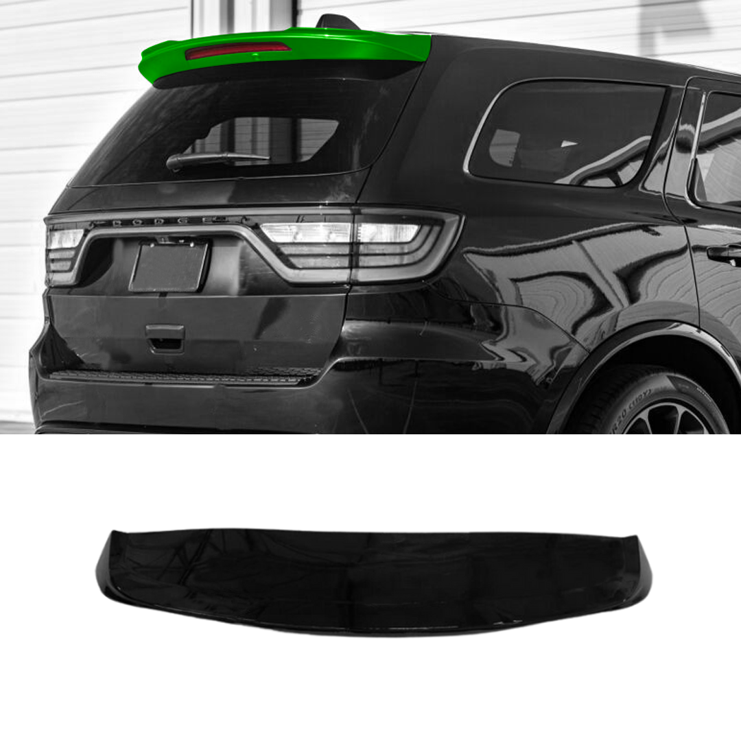 Durango Rear Spoiler 2014-2023 Dodge Durango / Rear Spoiler Gloss Black with Rear Brake Lam