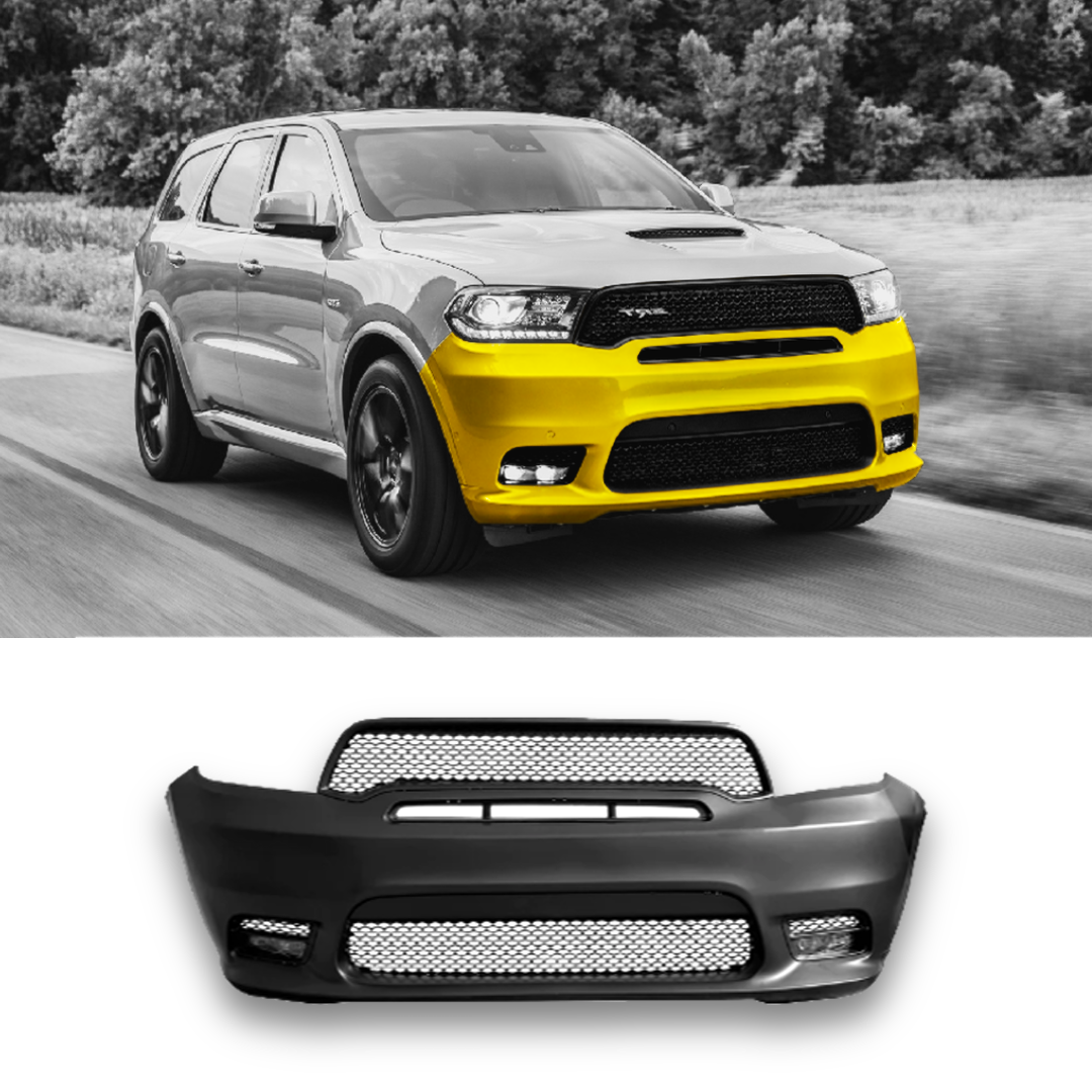 Durango R/t Sport Kit Rear 2014-2020 Dodge Durango / SRT Hellcat Style Front Bumper and Fog Light