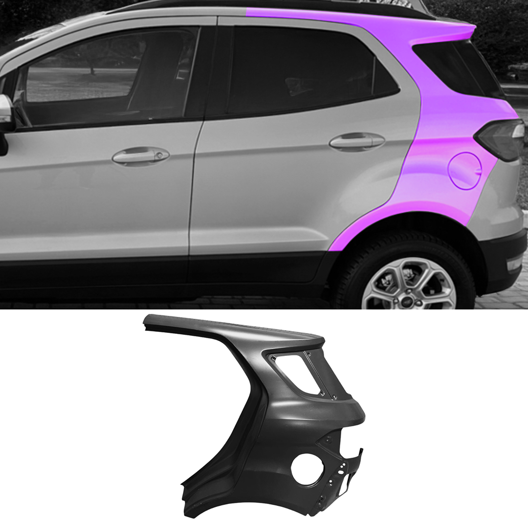 2018-2022 Ford EcoSport / OEM Style Steel Left Quarter Panel