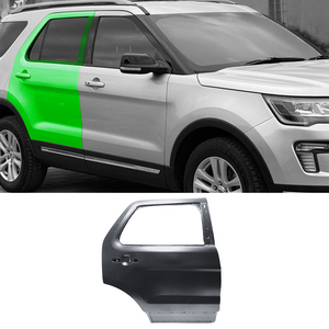 2011–2019 Ford Explorer / OEM Style Steel Right Rear Door