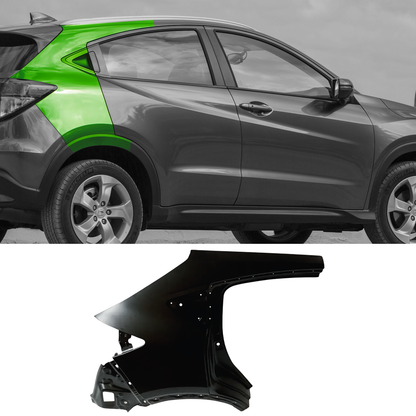 2016–2022 Honda HR-V / OEM Style Steel Right Quarter Panel