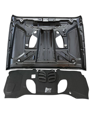 2007-2017 Jeep Wrangler JK / Offroad 10th Anniversary Style Steel Hood