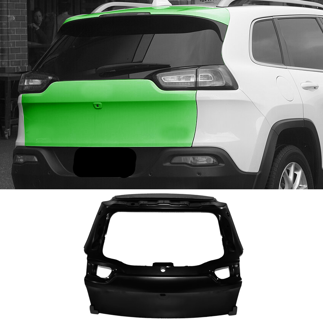 2014–2018 Jeep Cherokee / OEM Style Steel Tail Gate / Trunk Lid