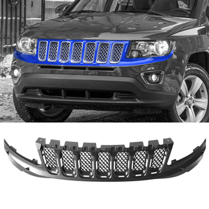 2011–2016 Jeep Compass / OEM Style Black Upper Grille Insert