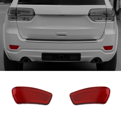 2011-2021 Jeep Grand Cherokee / OEM Style Pair Reflector Light Rear Bumper