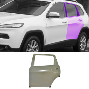 2014–2021 Jeep Cherokee / OEM Style Steel Left Rear Door