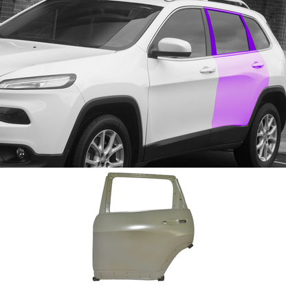 2014–2021 Jeep Cherokee / OEM Style Steel Left Rear Door