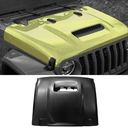 2018-2024 Jeep Wrangler JL / Rubicon 392 Style Steel Hood