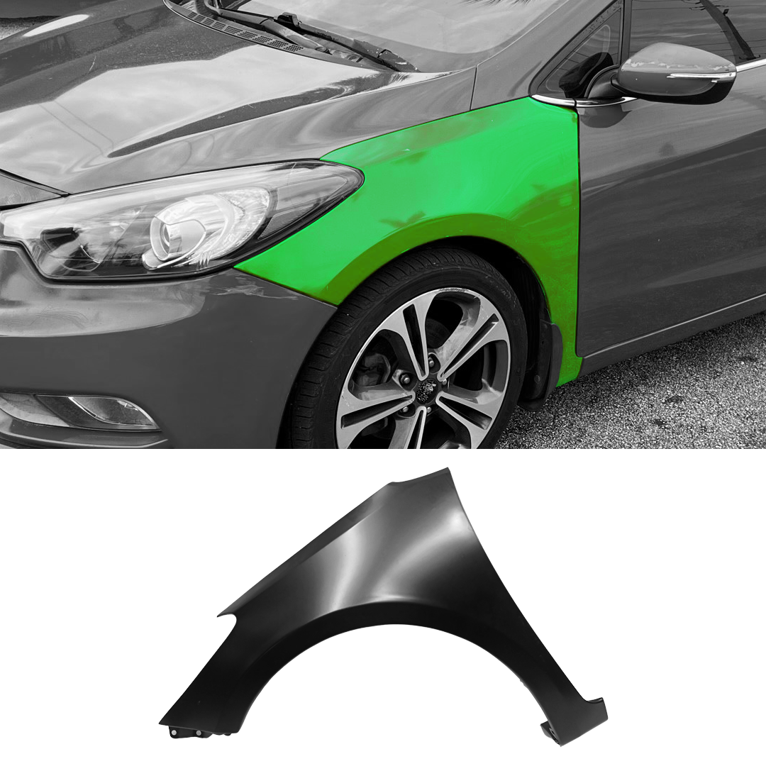 2014–2018 Kia Forte / OEM Style Steel Left Front Fender
