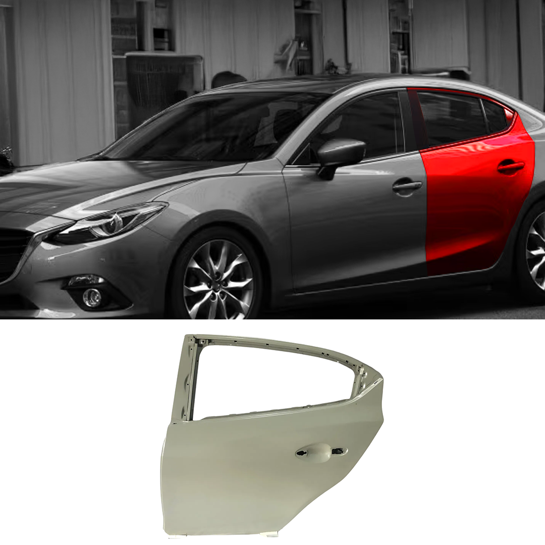 2013–2018 Mazda 3 / OEM Style Steel Left Rear Door