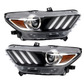 Pair 2015-2017 Ford Mustang / Headlights LED DRL