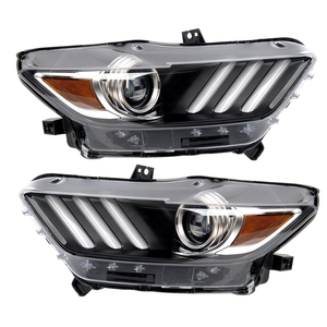 Pair 2015-2017 Ford Mustang / Headlights LED DRL