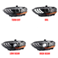 Pair 2018-2023 Ford Mustang / LED Headlights