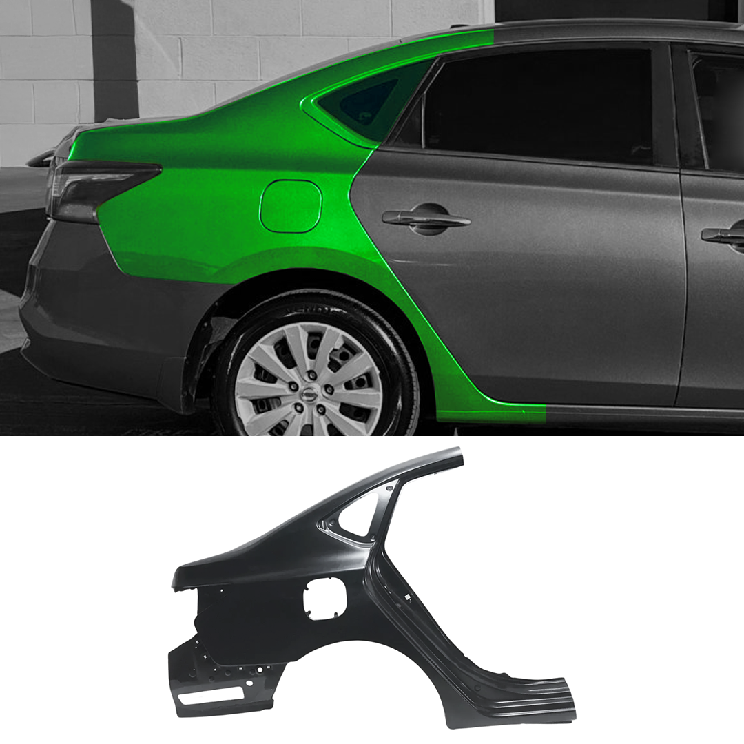2013–2019 Nissan Sentra / OEM Style Steel Right Quarter Panel