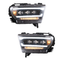 Pair 2019-2024 Dodge RAM 1500 / LED Projector Headlights