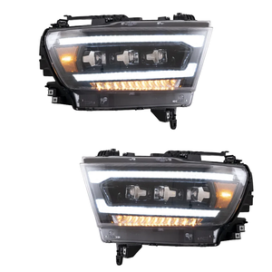Pair 2019-2024 Dodge RAM 1500 / LED Projector Headlights