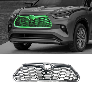 2020-2023 Toyota Highlander / OEM Style Front Bumper Upper Grille w/Camera Hole