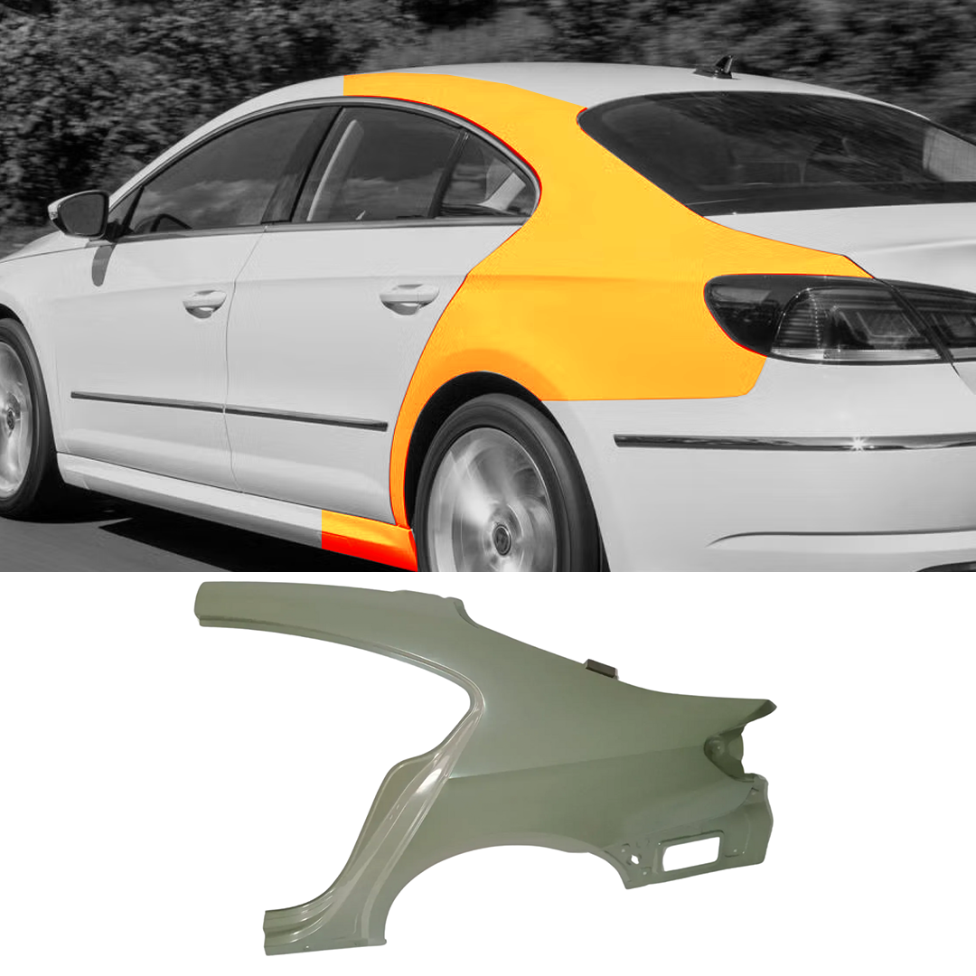 2009–2017 Volkswagen CC / OEM Style Steel Left Quarter Panel