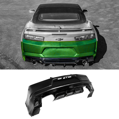 2016-2018 Chevrolet Camaro / ZL1 Style Rear Bumper with Diffuser