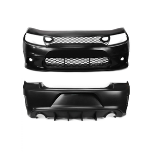 Kit de carrocería de parachoques delantero y trasero estilo Hellcat para Dodge Charger SRT 2015-2023